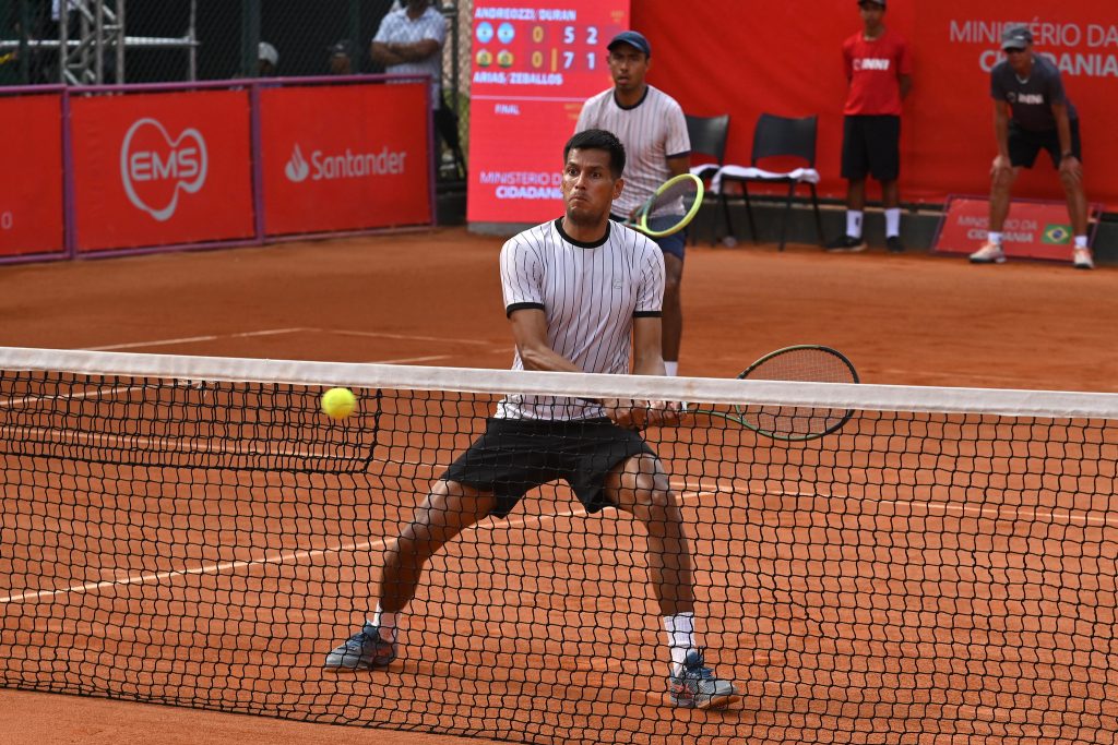 Marcelo Demoliner e Rafael Matos na final de Brasília